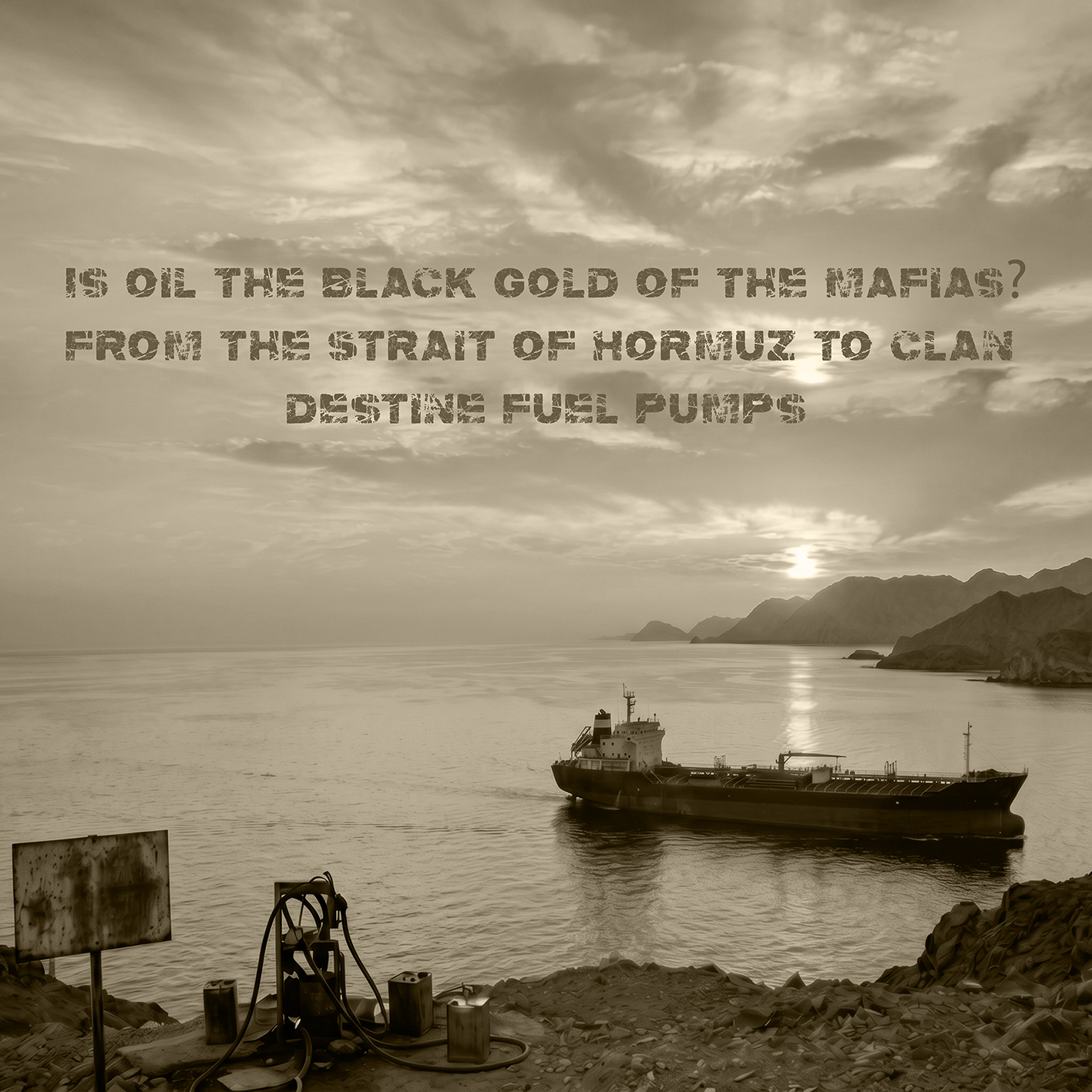 Il petrolio è l’oro nero delle mafie? Dallo stretto di Hormuz alle pompe clandestine